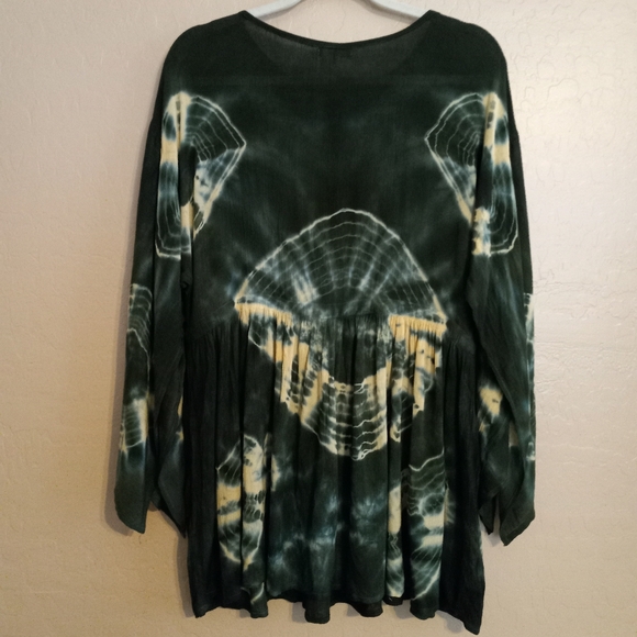 Earthbound Trading Co Boho Tie Dye Dress - Picture 4 of 10